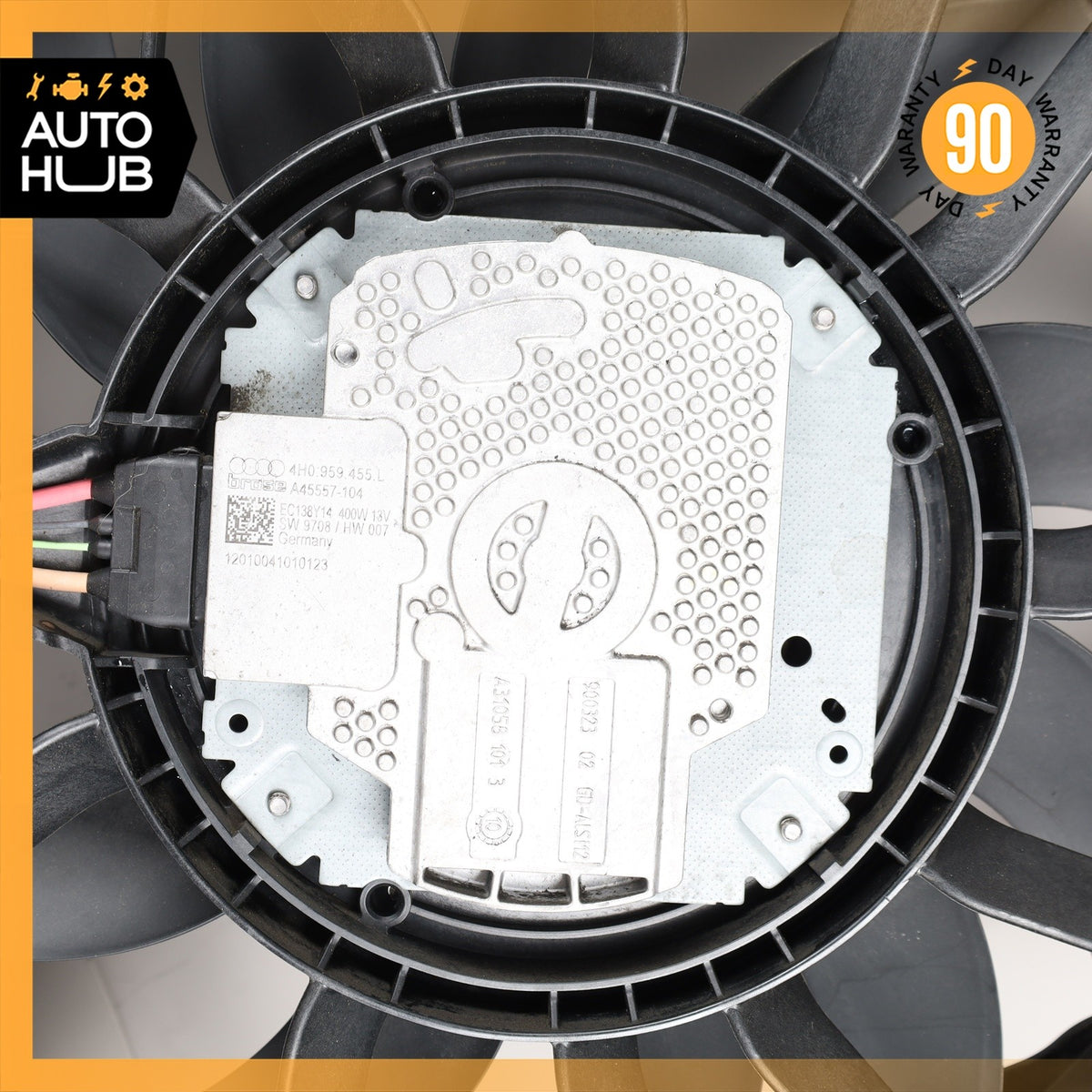 11-18 Audi D4 A8 S8 Engine Motor Cooling Radiator Fan Assembly 4H0121003F OEM - photo 11