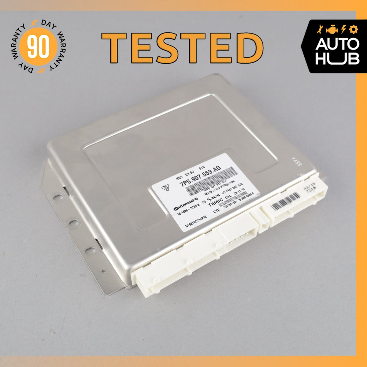 15-18 Porsche Cayenne 958 E-Hybrid Air Suspension Airmatic Control Module OEM - photo 1