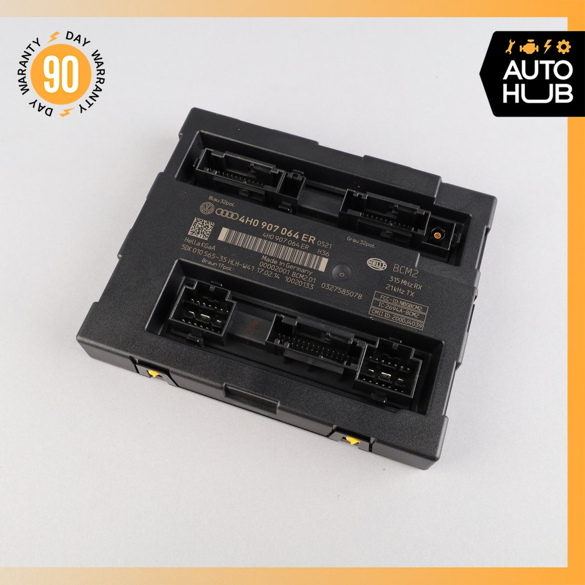 Audi 4G8 A7 S7 Keyless Comfort Body Control Module BCM BCU 4H0907064ER OEM - photo 2