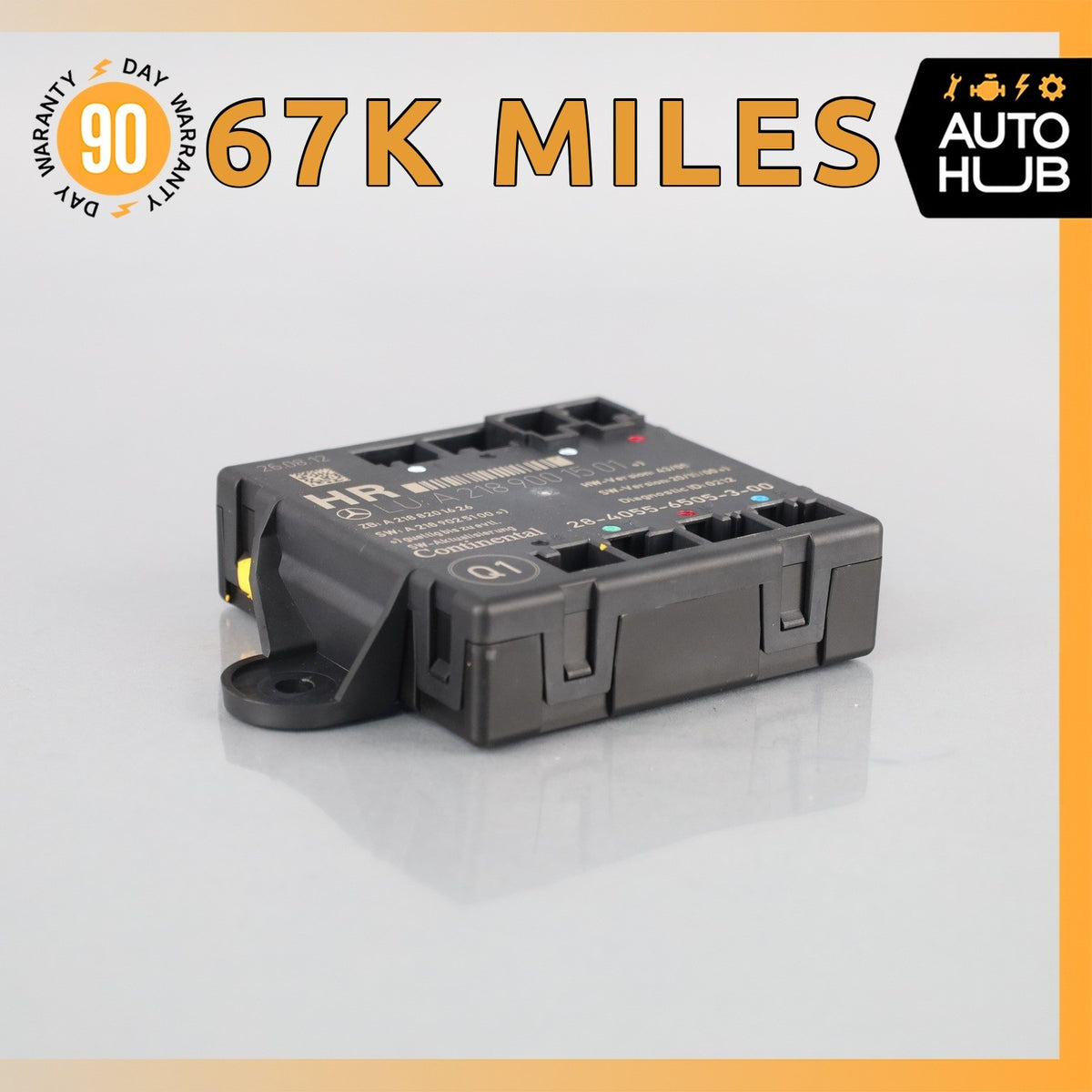 08-18 Mercedes W212 E350 CLS63 AMG Rear Right Side Door Control Module OEM 67k - photo 1