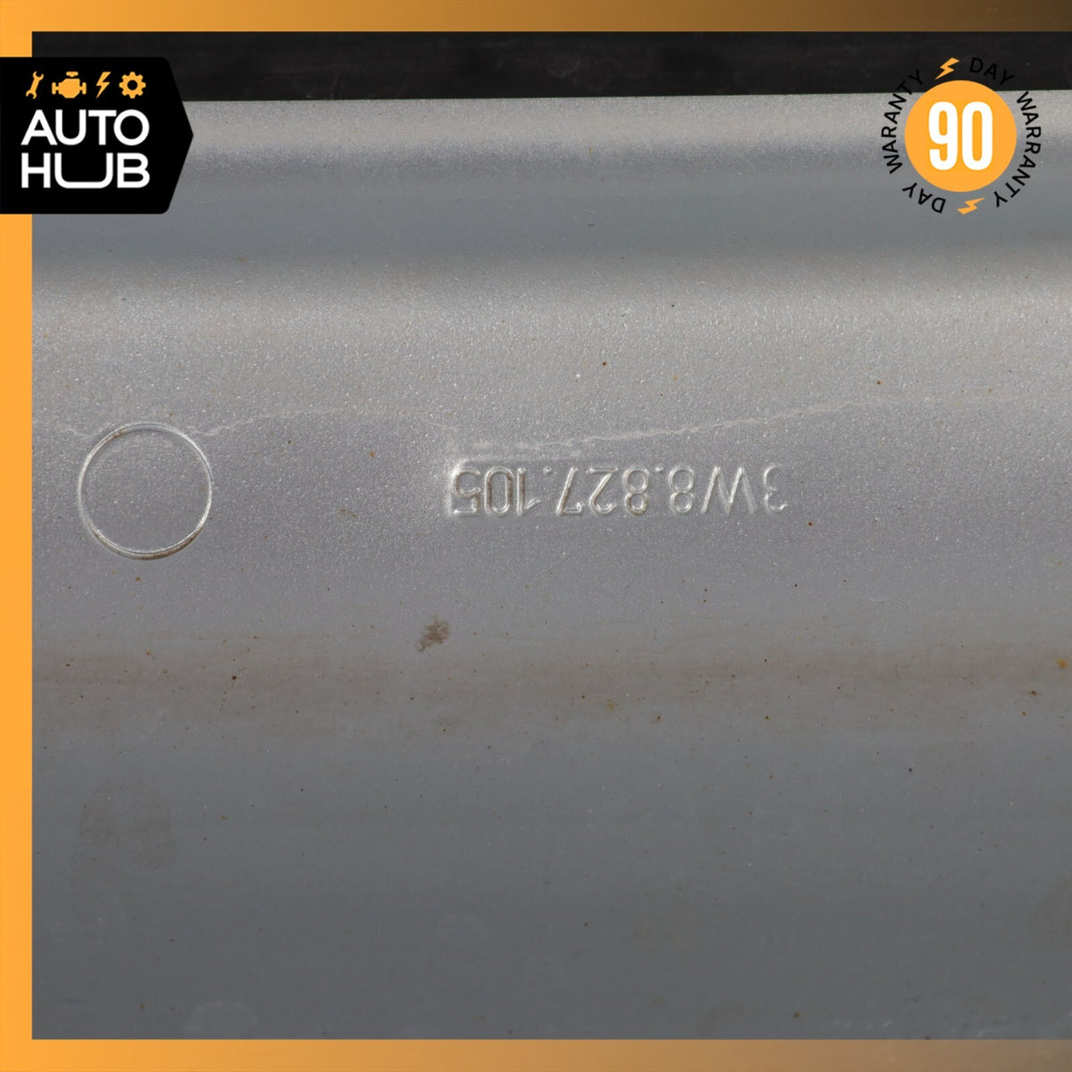03-10 Bentley Continental GT Coupe Trunk Lid Panel Assembly Silver OEM - photo 15