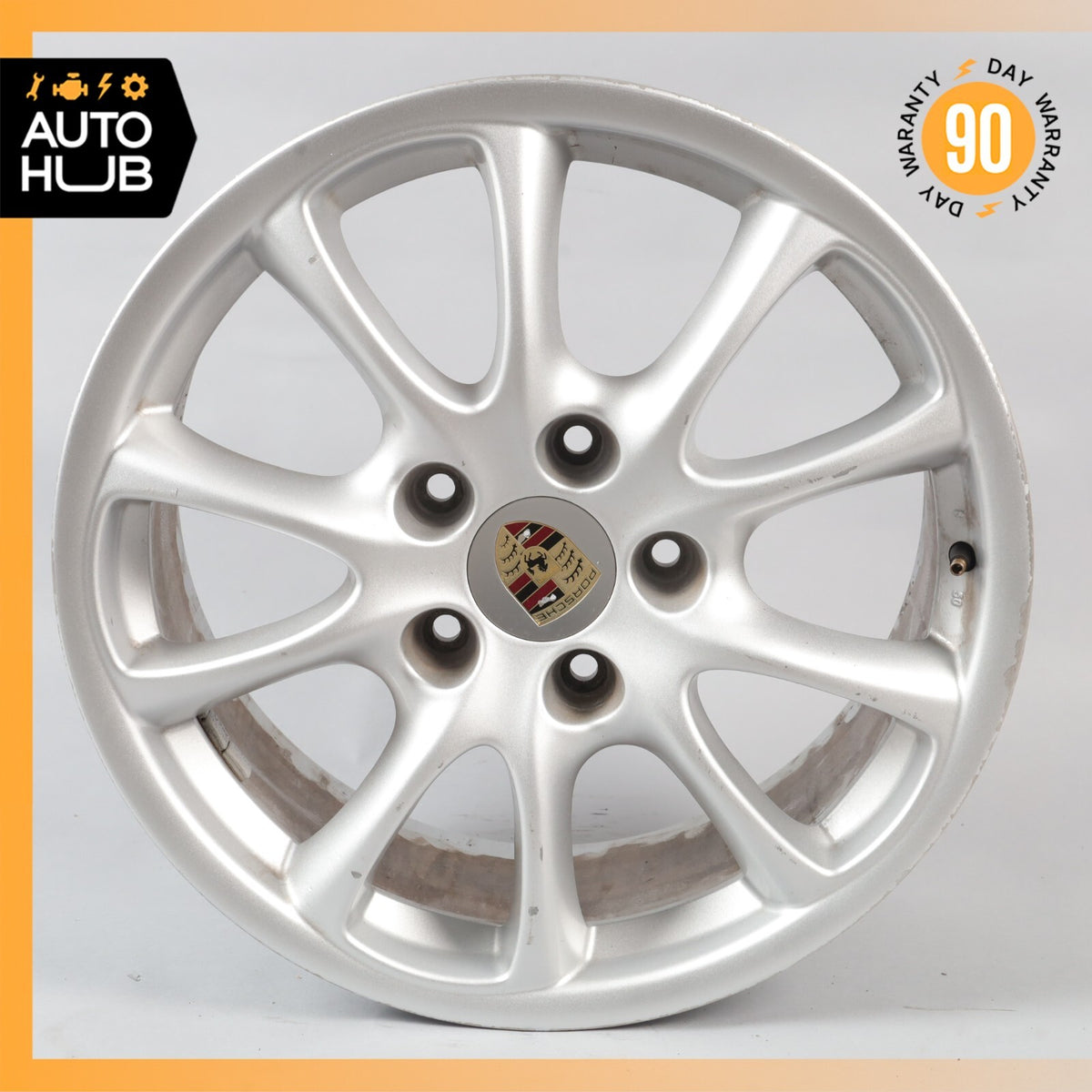 Porsche 996 911 GT3 8 X 18 18" Front Wheel Rim 99636213602 OEM - photo 1
