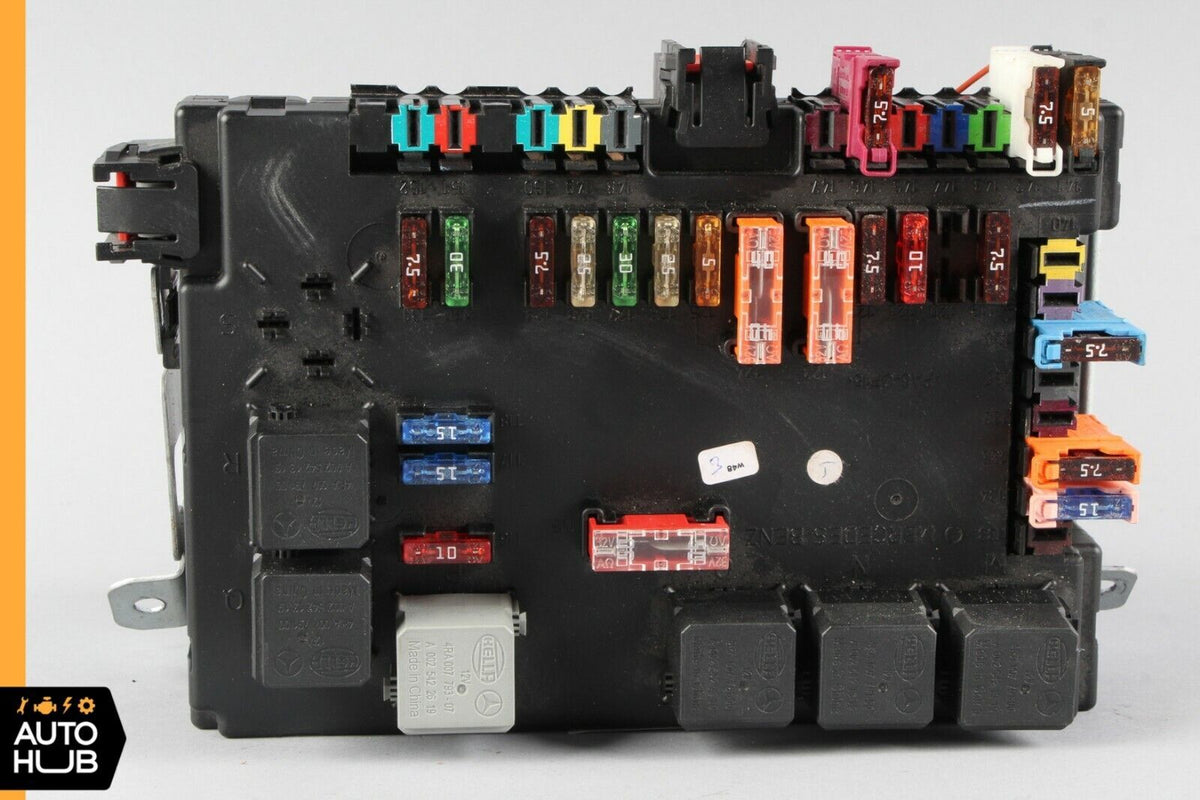 10-14 Mercedes W221 S550 CL550 Rear Trunk Fuse Box Relay Control Module OEM - photo 10