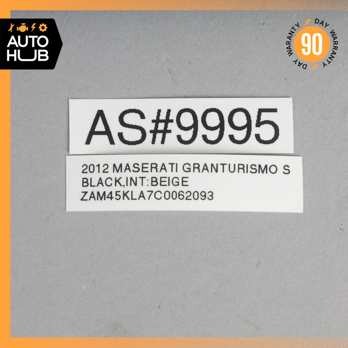 03-19 Maserati GranTurismo S Quattroporte 3rd Third Brake Stop Light Lamp OEM - photo 12