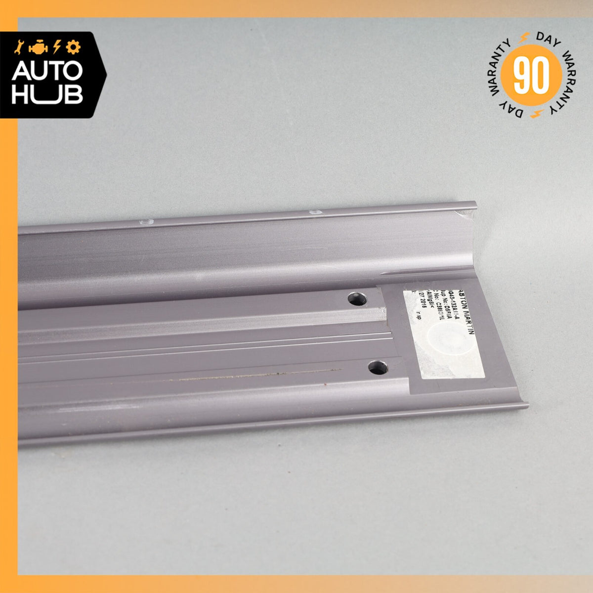 13-16 Aston Martin DB9 GT Left Driver Side Door Step Sill OEM 7k MILES - photo 13