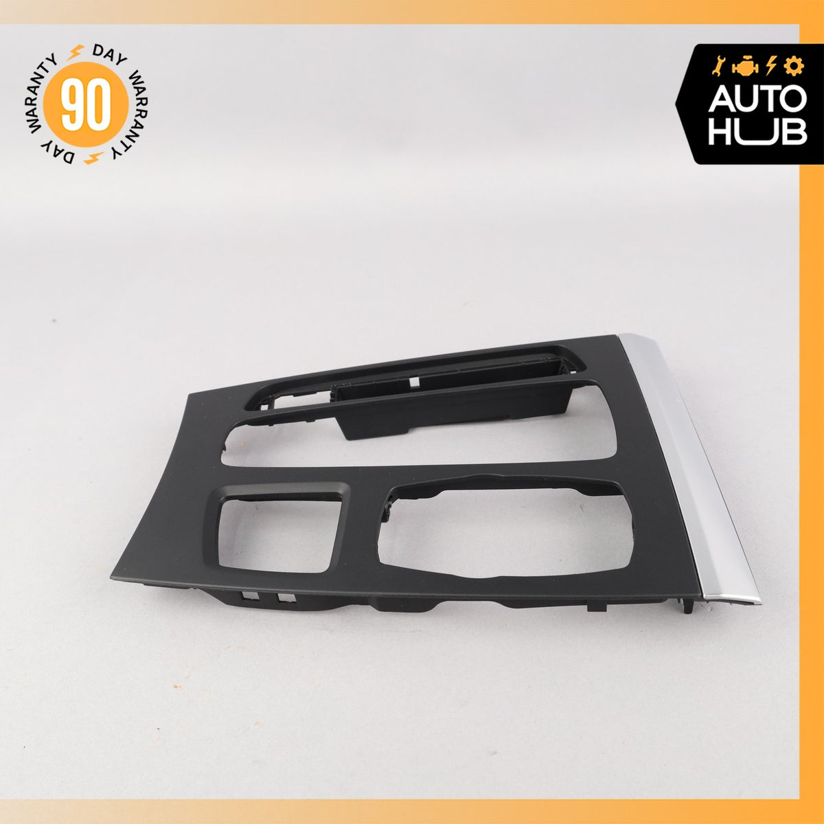 14-17 BMW F15 X5 Center Console Shifter Cover Panel Trim Bezel 51169252115 OEM - photo 14