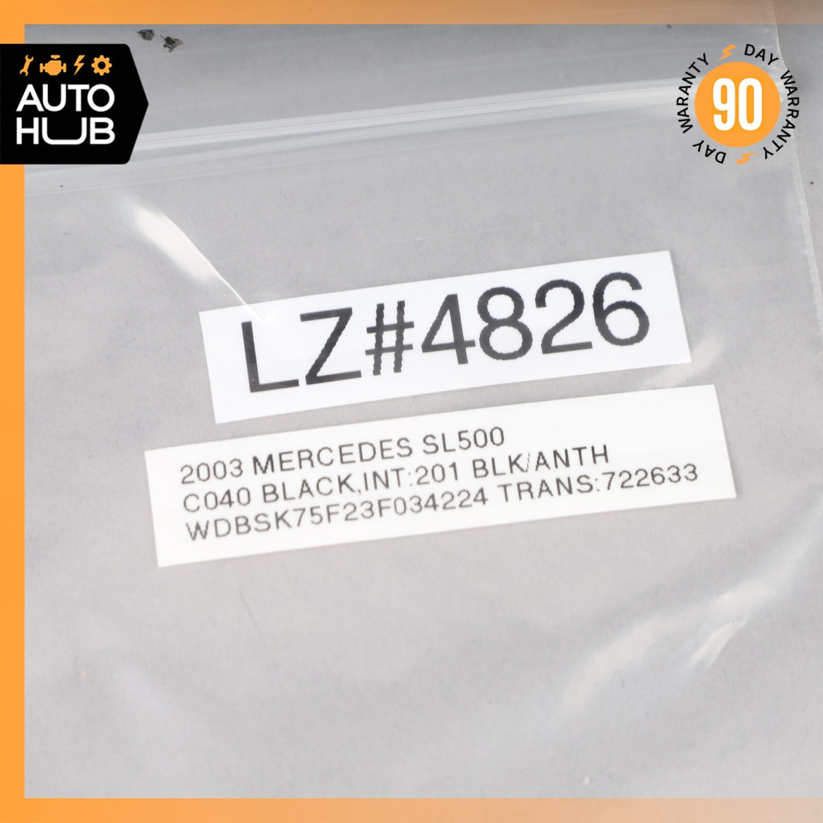 03-12 Mercedes R230 SL500 SL55 AMG Suspension Level Sensor Link Rod Set OEM - photo 14
