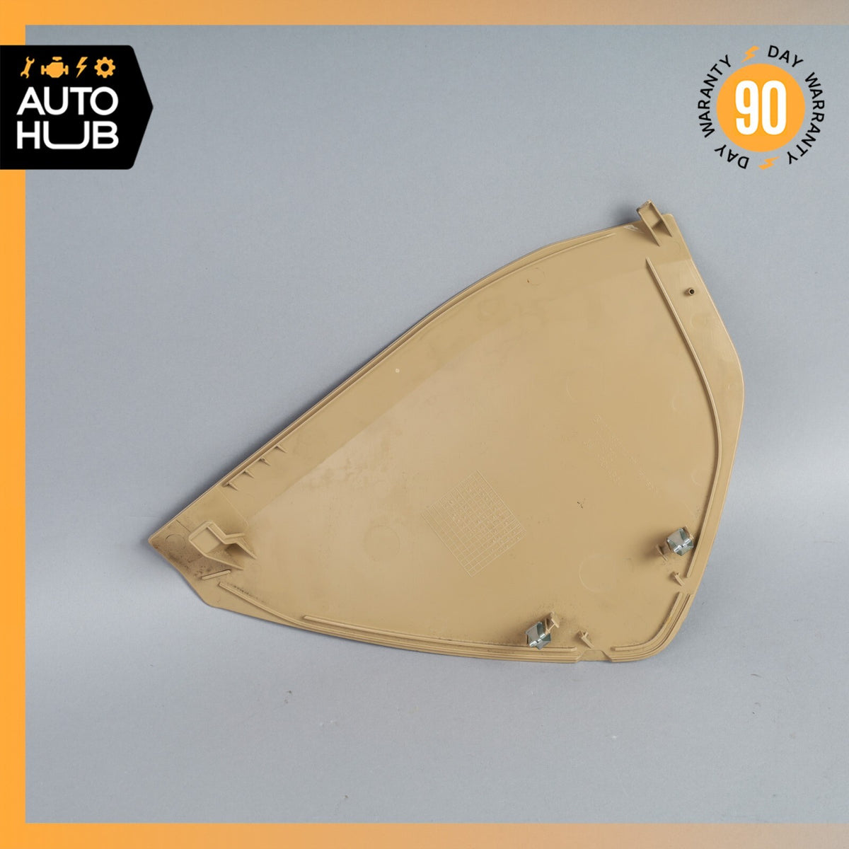 07-09 Mercedes W211 E350 E320 E550 Right Dashboard Trim Cover Panel Beige OEM - photo 6