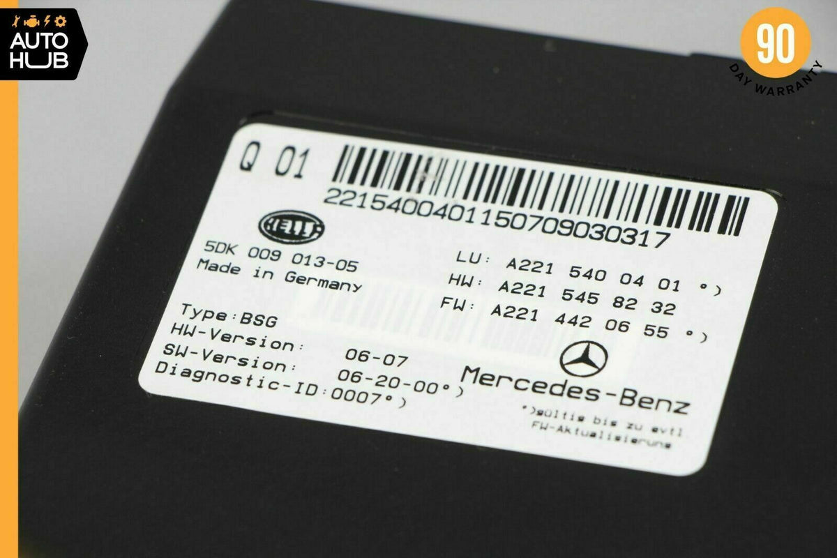 07-14 Mercedes W216 CL63 CL550 Electric Power Supply Control Fuse Box Module OEM - photo 9