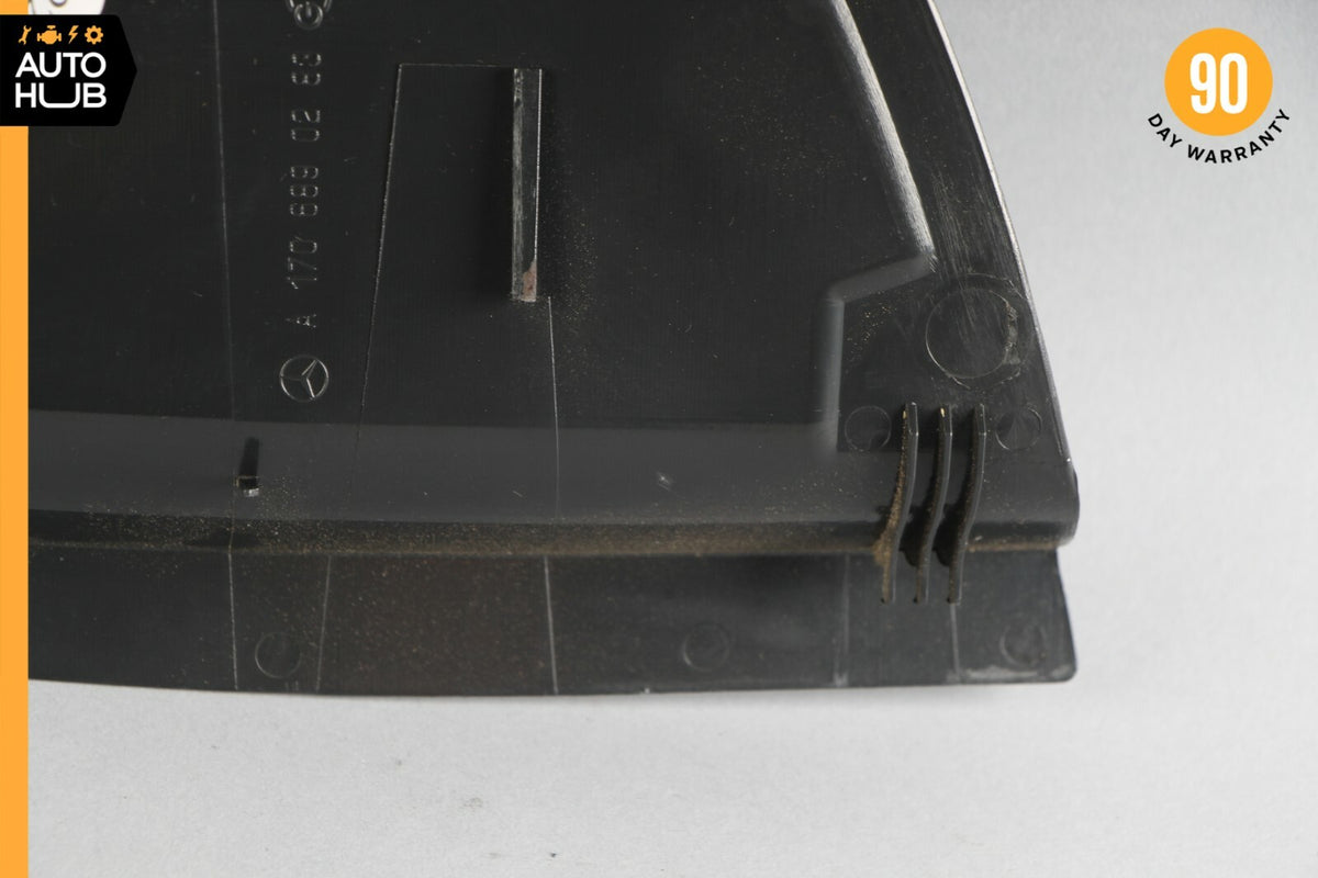 97-04 Mercedes R170 SLK320 SLK230 Right Dashboard Dash Cover Panel Trim Black - photo 9