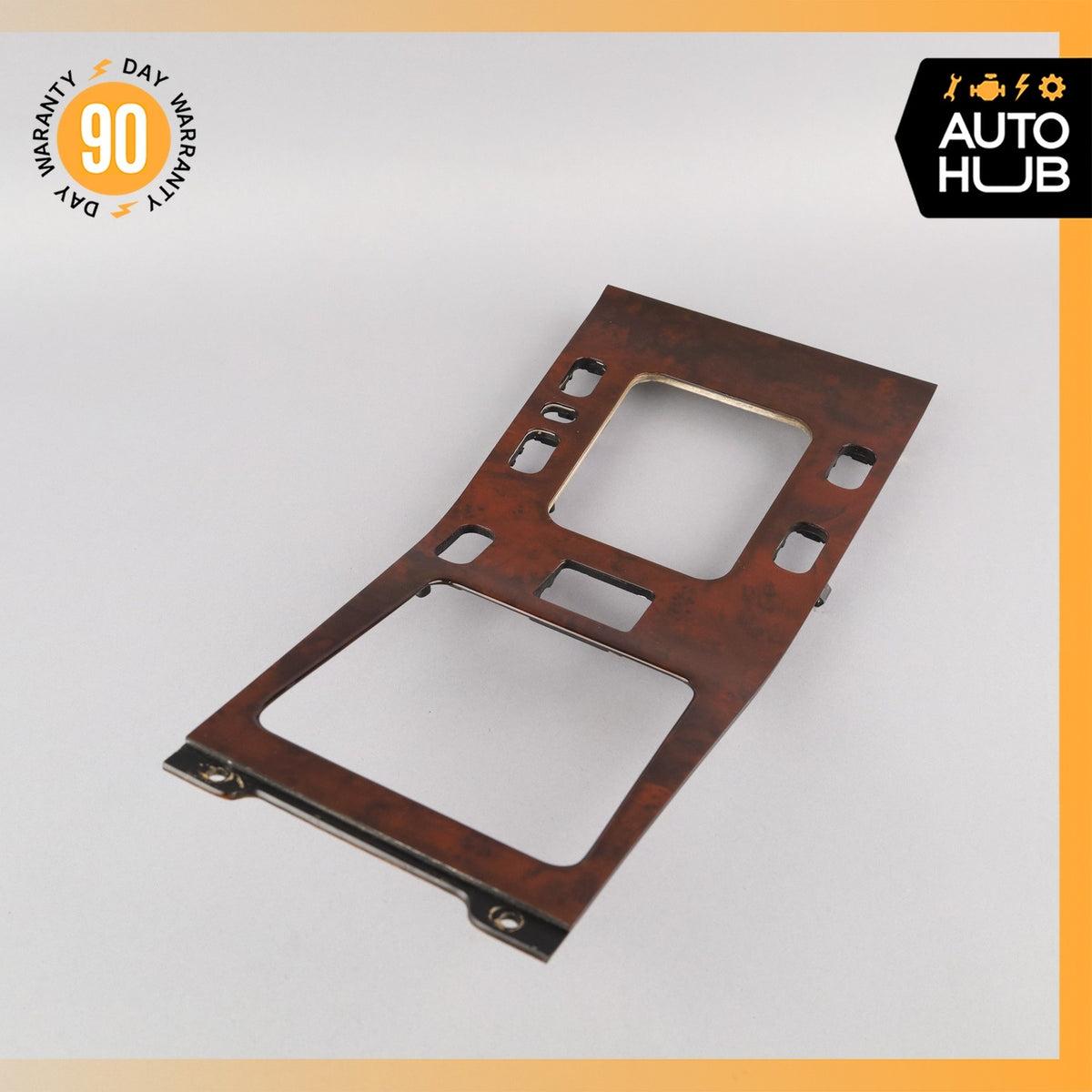02-05 Mercedes W163 ML350 ML500 Center Console Shifter Trim Bezel Wood OEM - photo 2