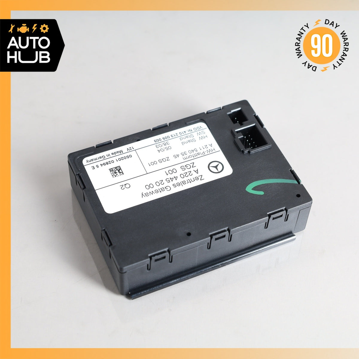03-11 Mercedes R230 SL500 E320 Central Gateway Control Module 2204452000 OEM - photo 3