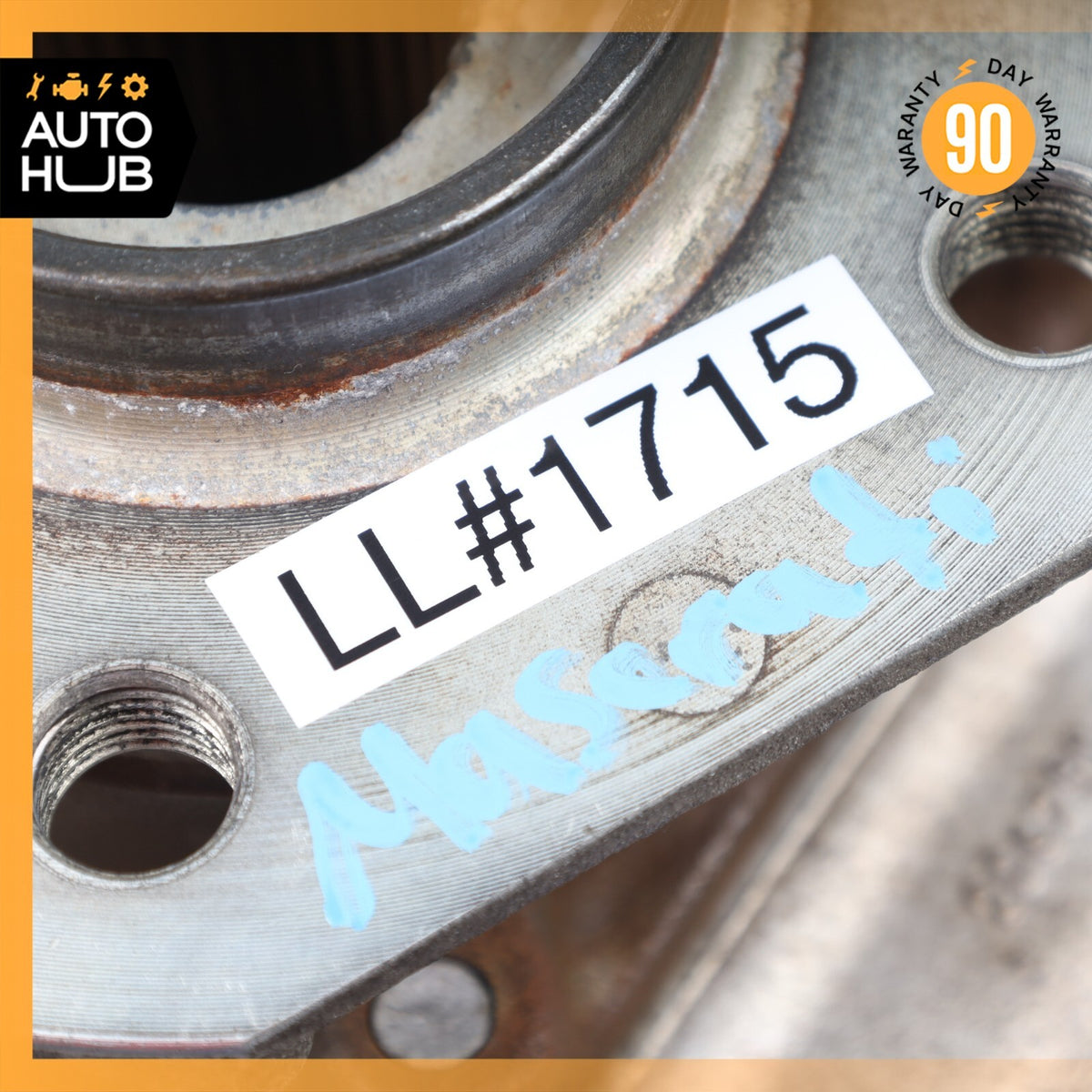 03-10 Maserati Quattroporte M139 Front Left Side Spindle Knuckle Hub OEM - photo 19