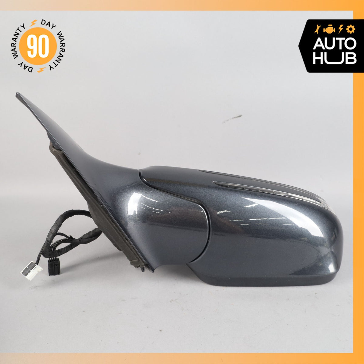 09-12 Mercedes R230 SL550 SL63 Left Side Rear View Door Mirror OEM 70k - photo 14
