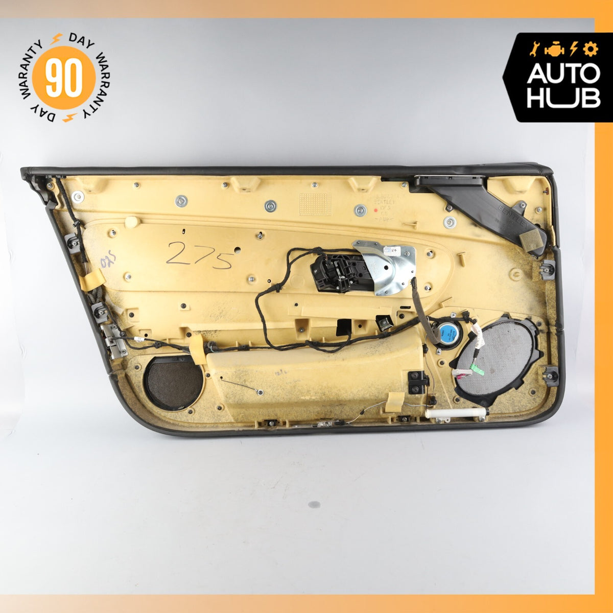 07-11 Bentley Continental GTC Speed Right Side Interior Door Panel OEM 83k - photo 11