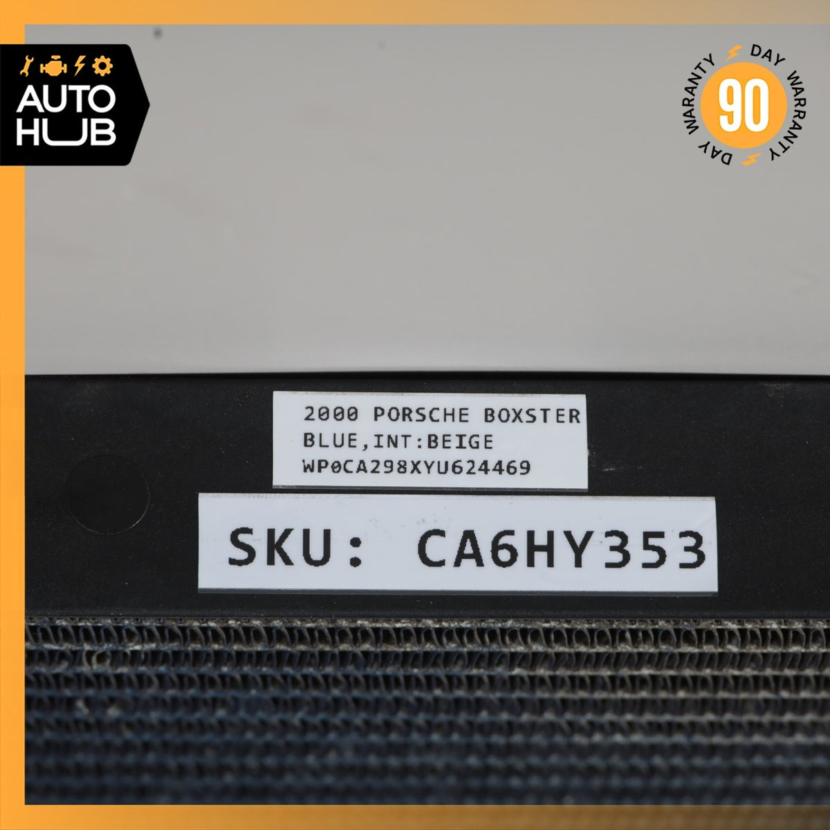Porsche Boxster 986 Left or Right A/C AC Air Conditioning Condenser OEM - photo 13