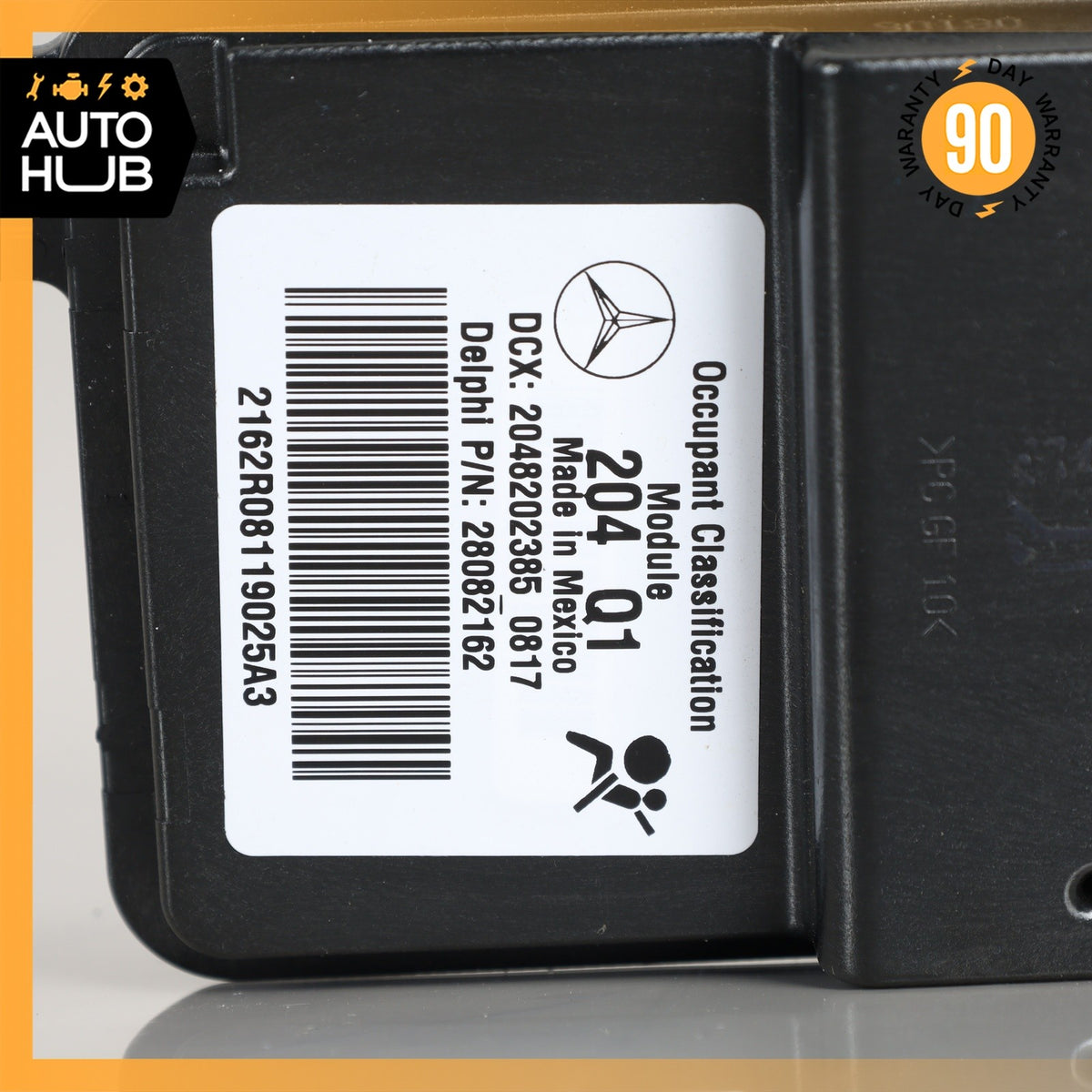 08-11 Mercedes W204 C63 C300 C250 Seat Occupancy Sensor Mat SRS Module OEM - photo 6