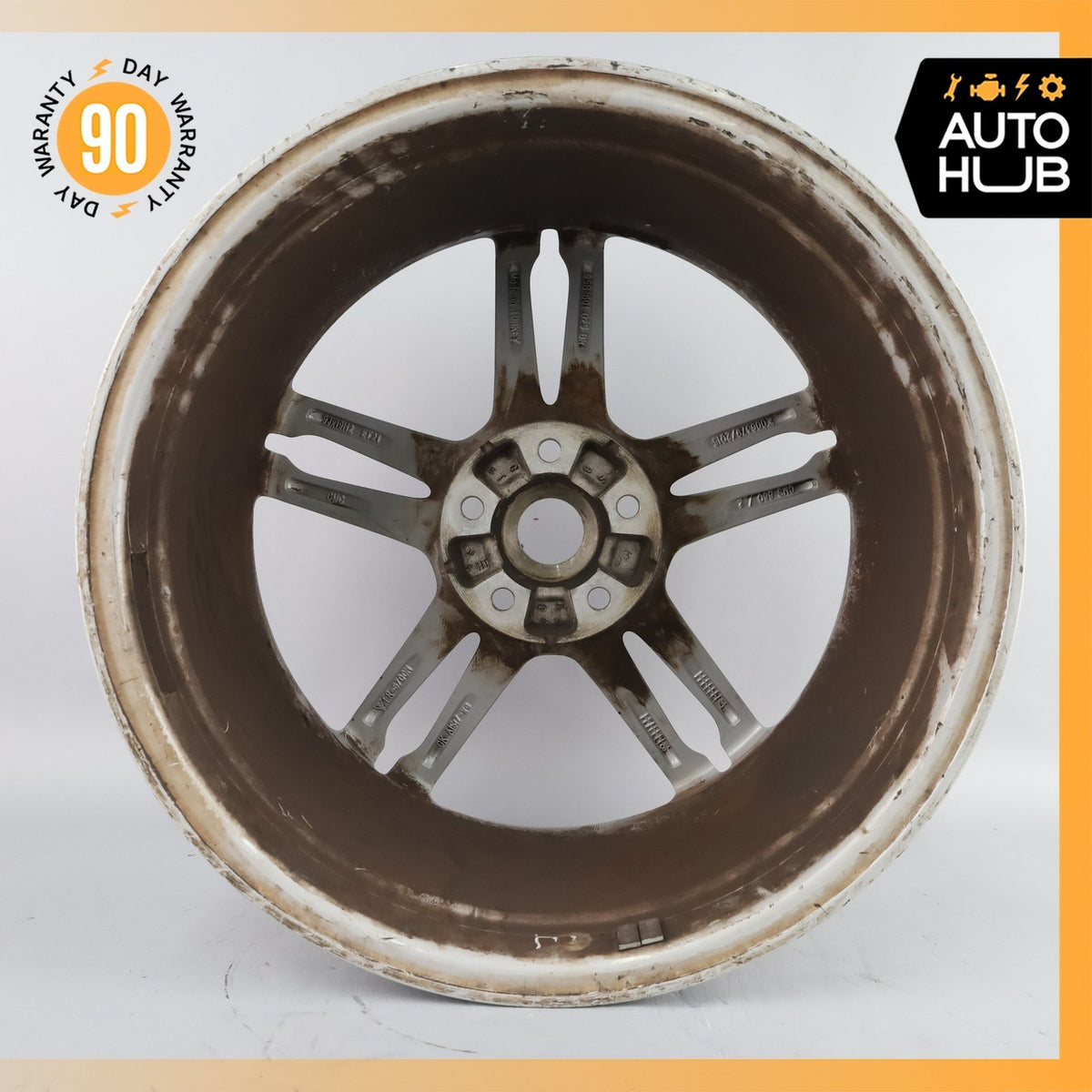 Porsche Macan 95B S 9 x 19 19" Rear Wheel Rim Silver 95B601025BN OEM - photo 8