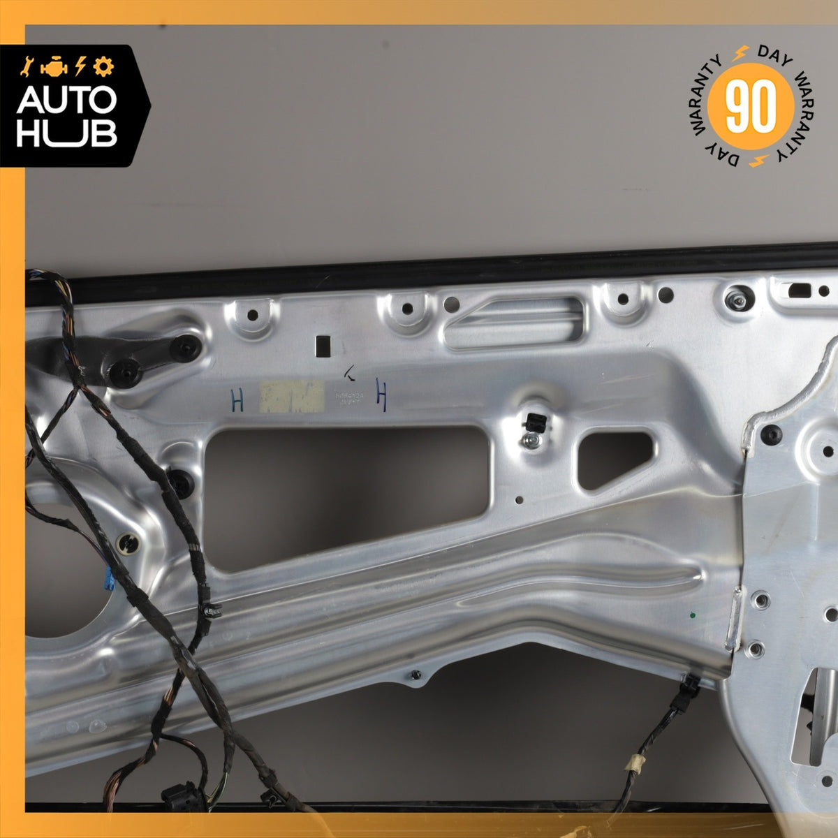 14-21 BMW i3 I01 Hybrid Front Right Passenger Side Door Shell Carrier OEM 74k - photo 3