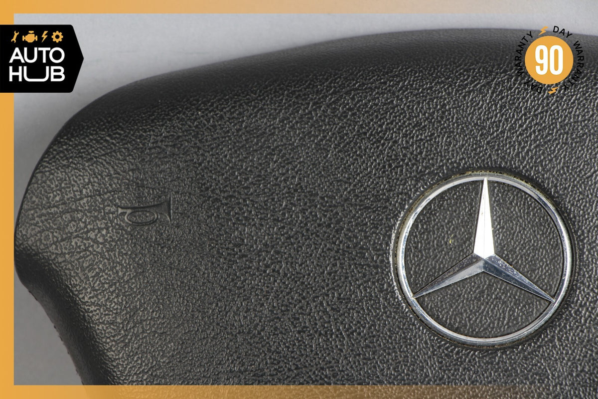 01-05 Mercedes W163 ML500 ML320 ML55 AMG Steering Wheel Airbag Air Bag Black OEM - photo 2
