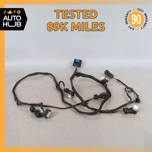 17-20 Mercedes W213 E300 E43 AMG Rear Bumper Parking Wire Harness PDC OEM 89k - photo 1