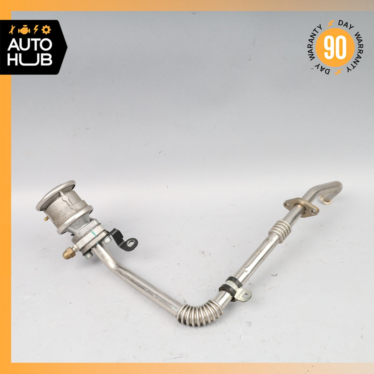04-19 Maserati GranTurismo M145 Left Air Pump Check Valve EGR w/ Line OEM 76k - photo 8