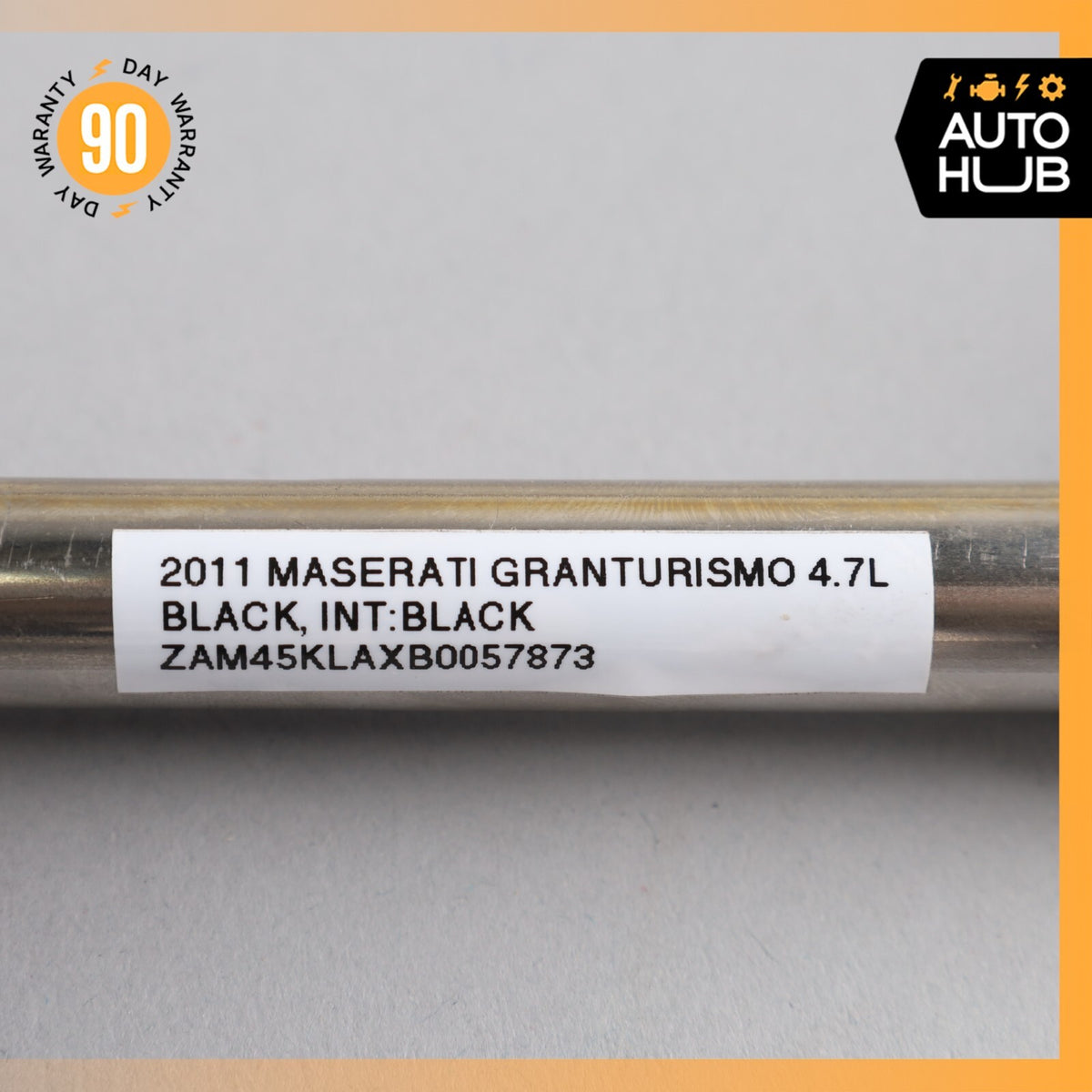 04-19 Maserati GranTurismo M145 Left Air Pump Check Valve EGR w/ Line OEM  56k - photo 15