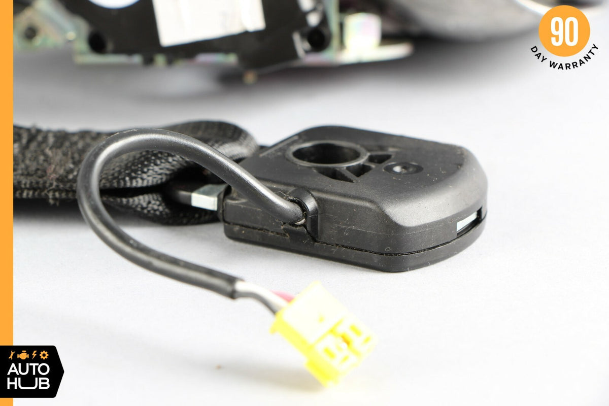 07-09 Mercedes W221 S550 S600 Front Right Passenger Side Seat Belt Black OEM - photo 10