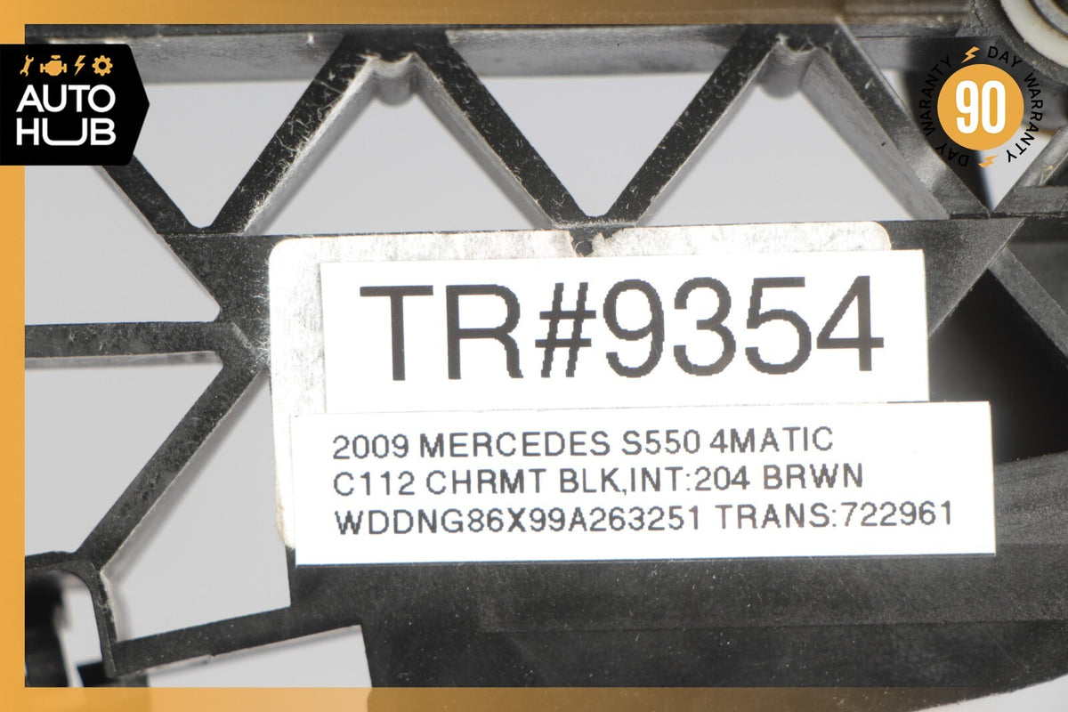 07-13 Mercedes W221 S550 S450 Rear Left Exterior Door Handle Keyless Go OEM - photo 12