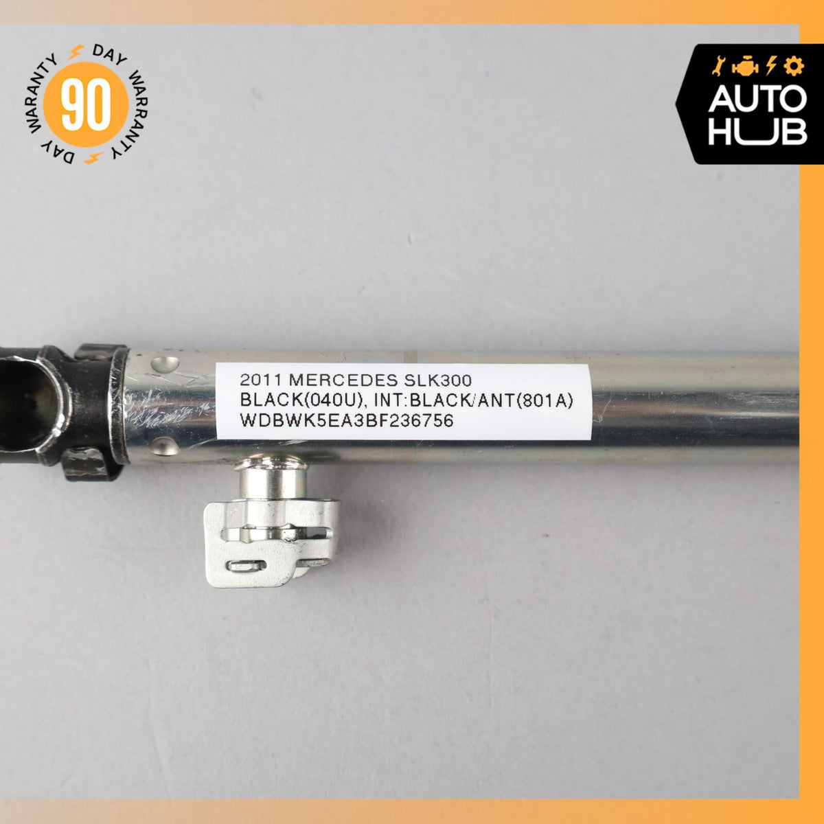 05-11 Mercedes R171 SLK300 Left or Right Convertible Top Trunk Lid Cylinder - photo 10