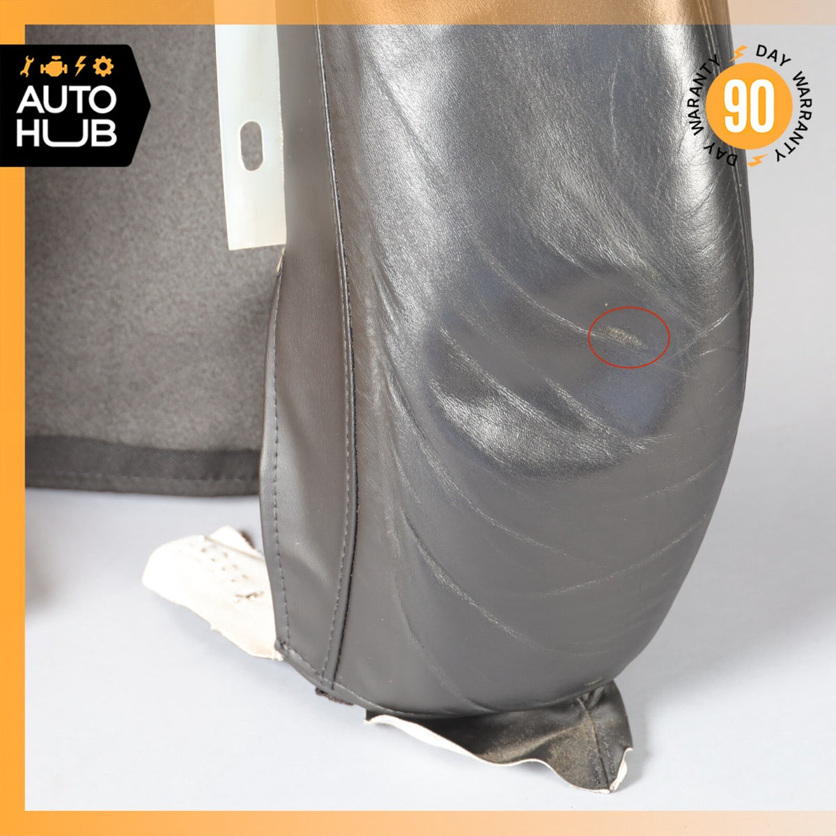 06-08 Cadillac XLR Left Driver Side Top Upper Seat Cushion Black OEM - photo 8