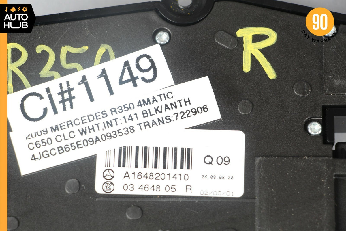 06-13 Mercedes W251 R350 GL450 ML350 Front Right Seat Control Switch Module OEM - photo 8