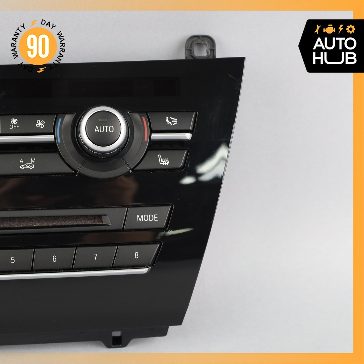 14-19 BMW F15 X5 A/C AC Climate Temperature Radio Control Switch 64119388808 OEM - photo 5