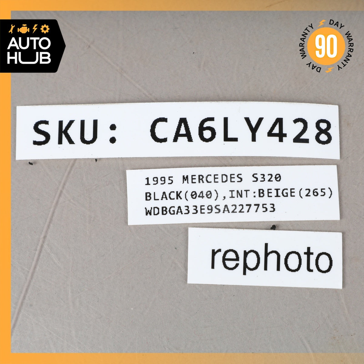 92-99 Mercedes W140 S320 S500 Driver Side Memory Control Unit 1408201426 OEM - photo 9