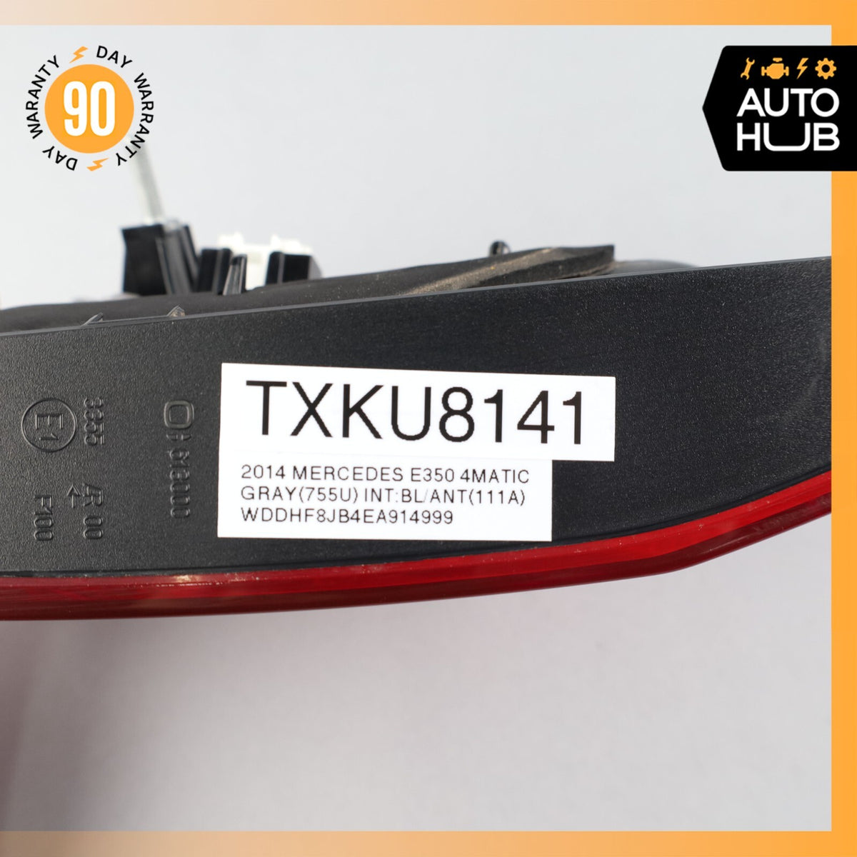 14-16 Mercedes W212 E350 E550 Inner Tail Light Lamp Rear Left Driver Side OEM - photo 14