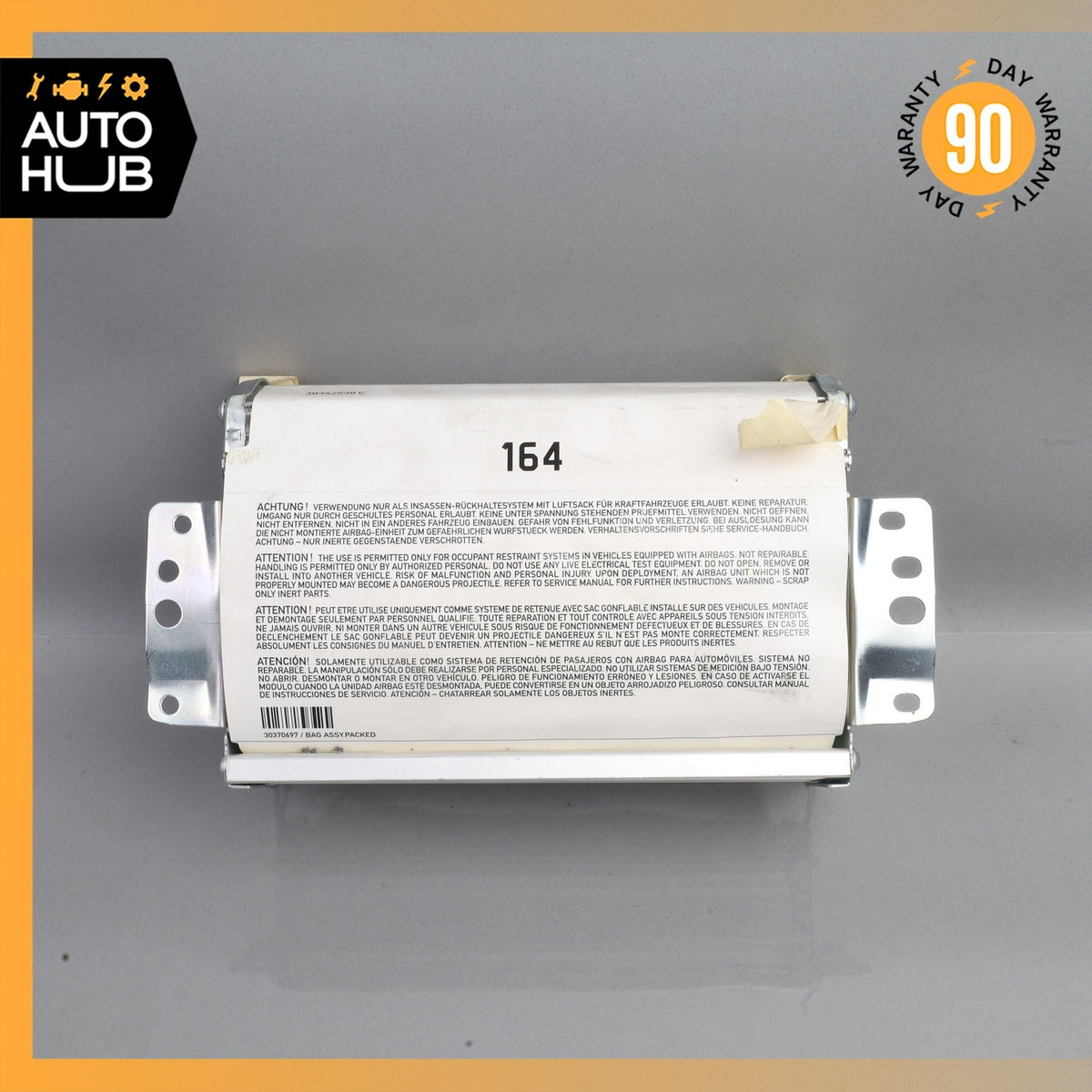 06-13 Mercedes X164 GL450 ML450 Front Right Dash Board Dashboard Airbag Air Bag - photo 9
