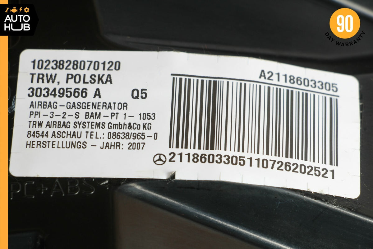 07-09 Mercedes W211 E350 E550 Dashboard Glove Box Storage Compartment OEM 57k - photo 11