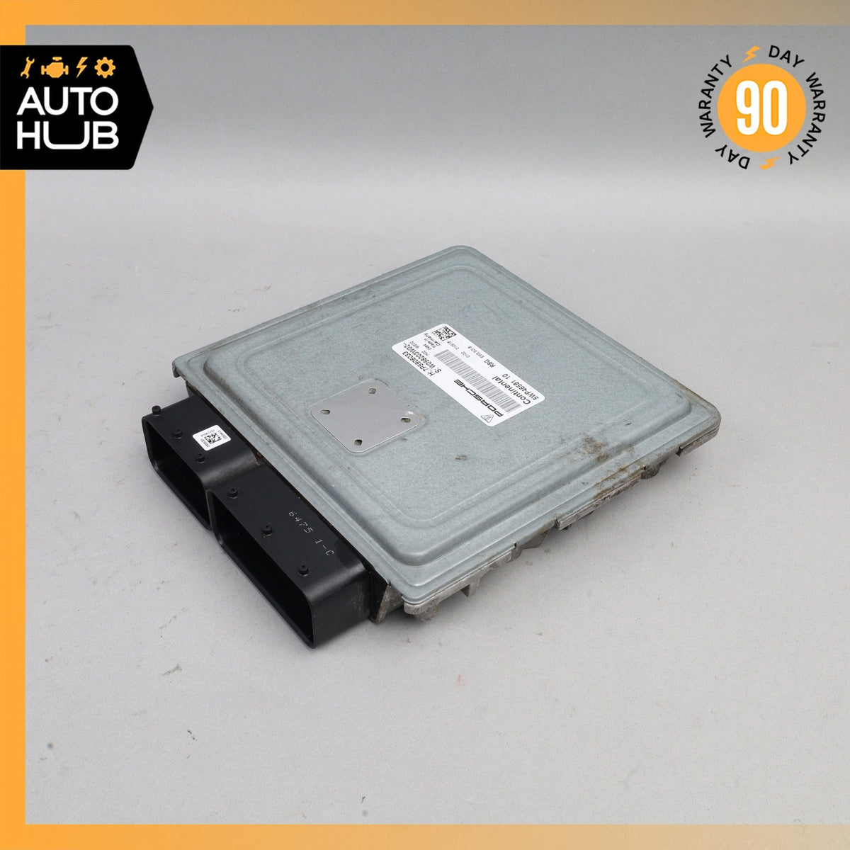 11-14 Porsche Cayenne Turbo 958 4.8L Engine Control Module ECU OEM 92k - photo 2