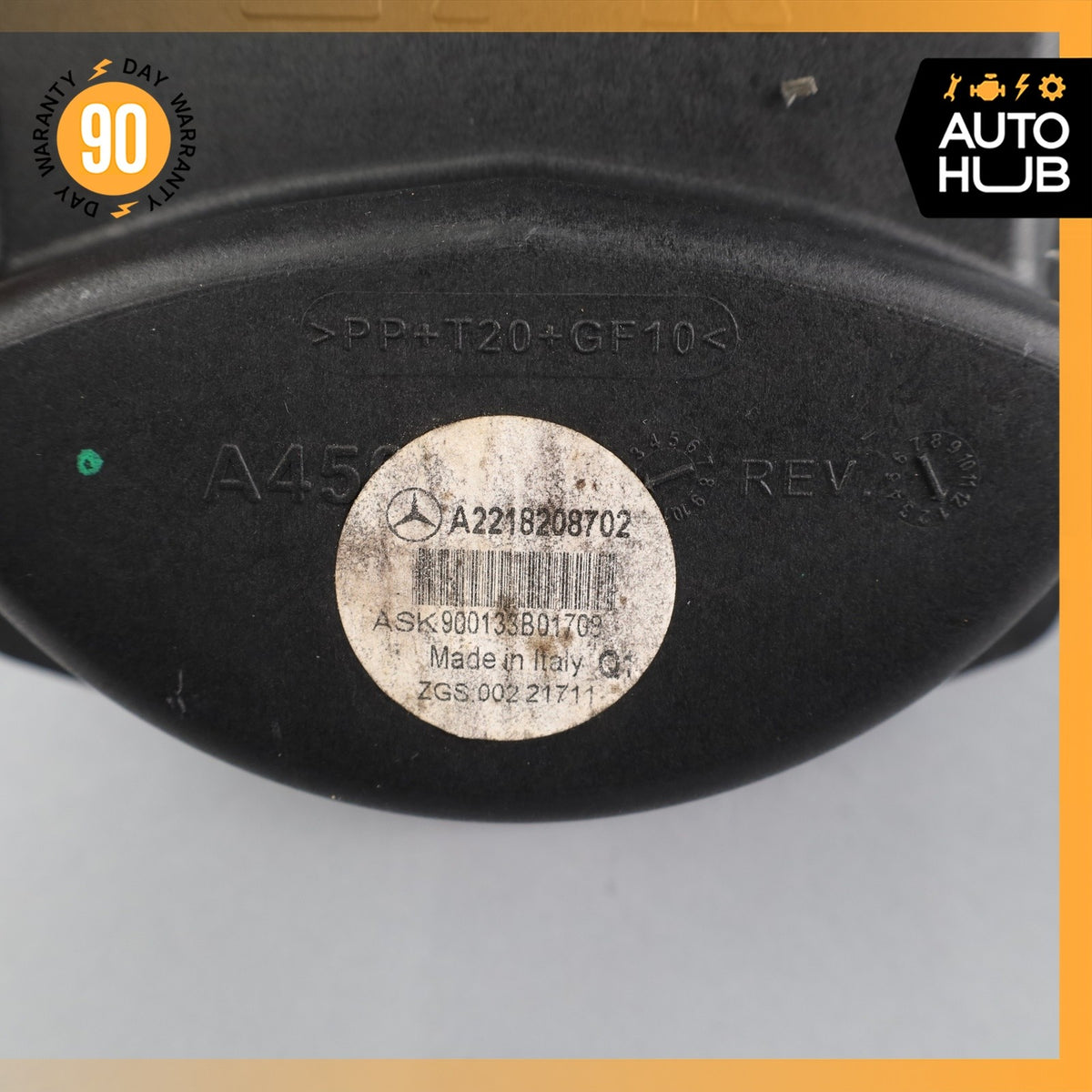 07-13 Mercedes W221 S600 S63 Bang & Olufsen Rear Left or Right Door Speaker OEM - photo 9