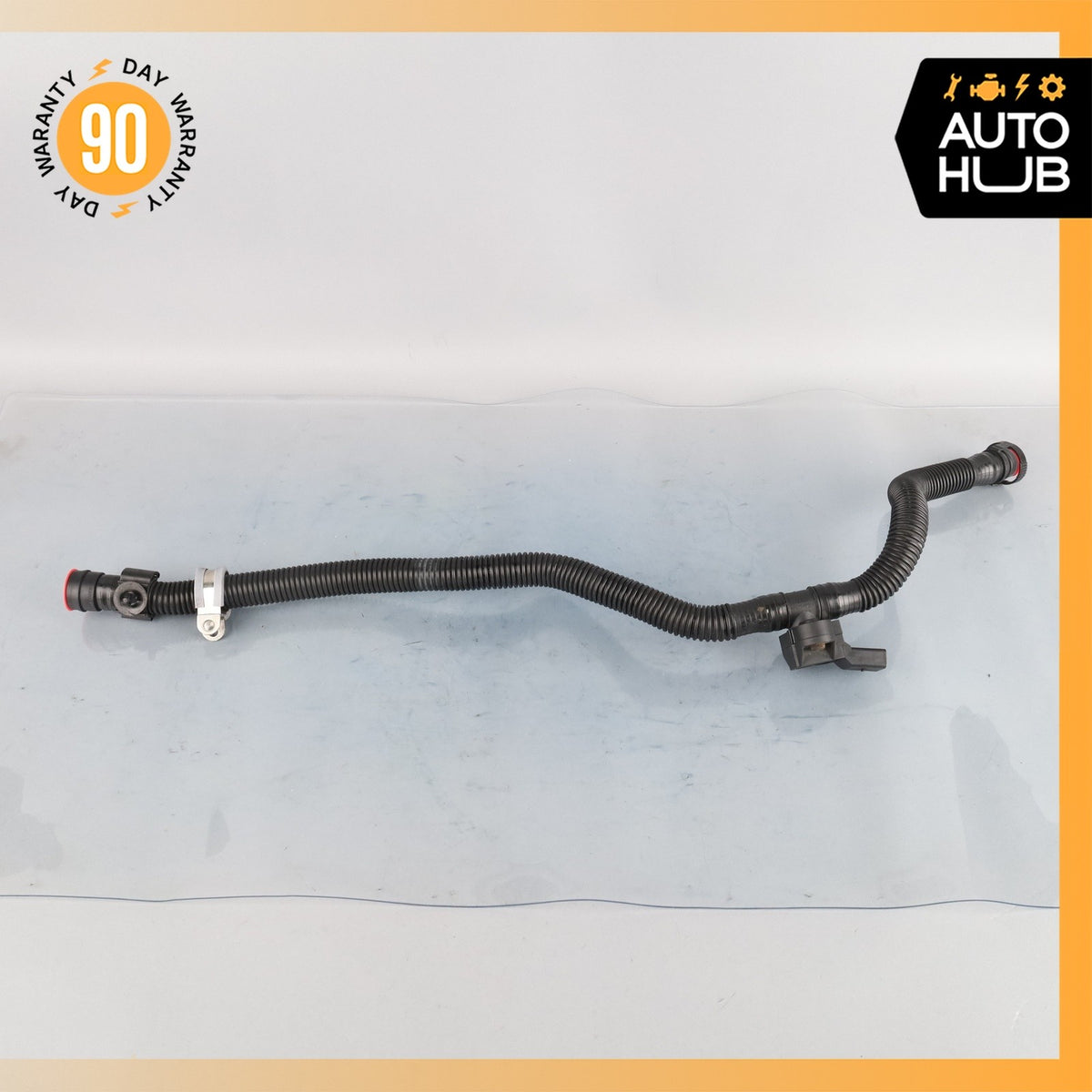 Bentley Continental GTC 6.0L W12 Secondary Air Smog Pump Hose Pipe 07C906051 OEM - photo 1