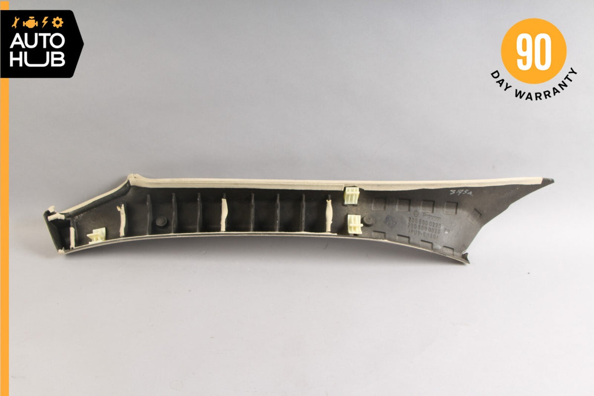 Mercedes R230 SL500 SL55 Front Right Interior Trim Panel A Pillar Suede OEM - photo 6