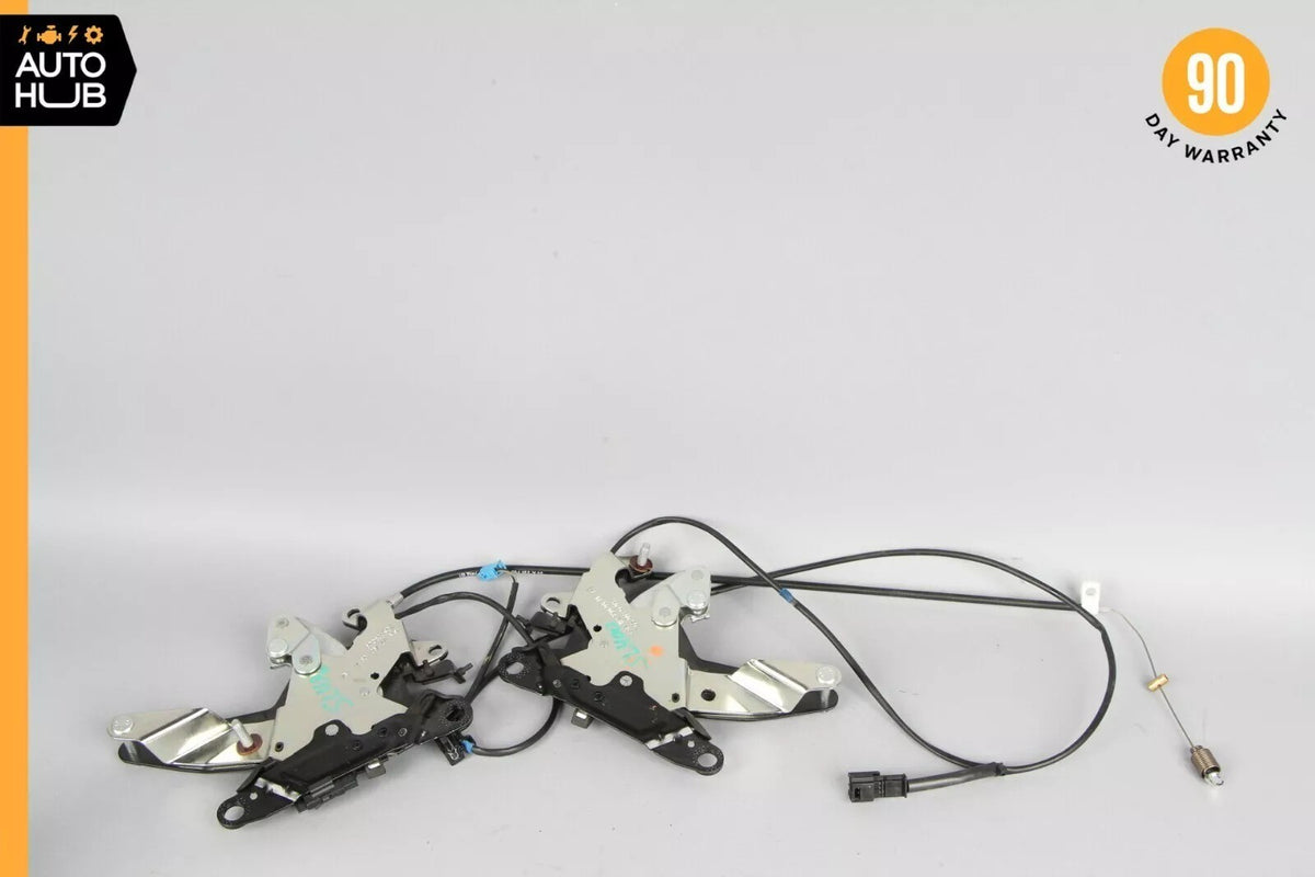 13-20 Mercedes R231 SL400 SL500 Roof Top Front Lock Latch Actuator Set OEM 62k - photo 5