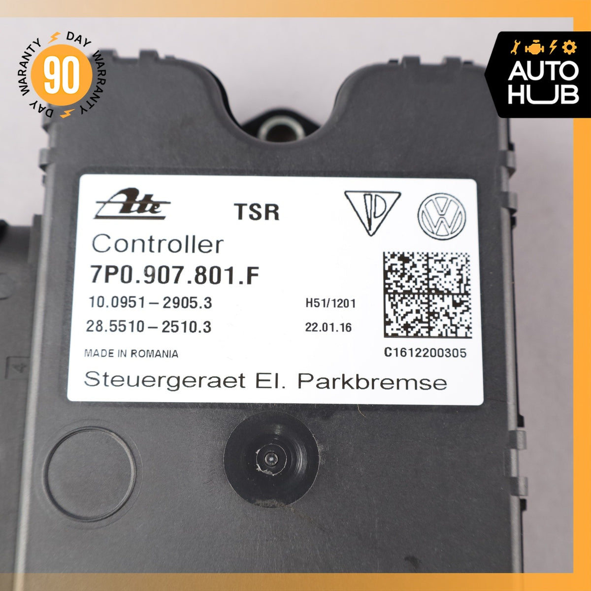 11-18 Porsche Cayenne 958 Electronic Parking Brake Control Module 7P0907801F OEM - photo 8