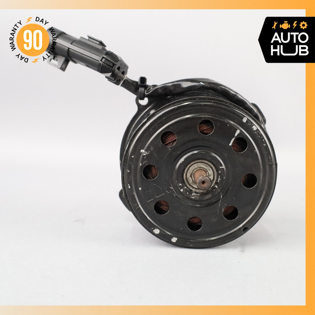 09-19 Maserati GranTurismo Quattroporte 4.7L Radiator Cooling Fan Motor OEM 58k - photo 8