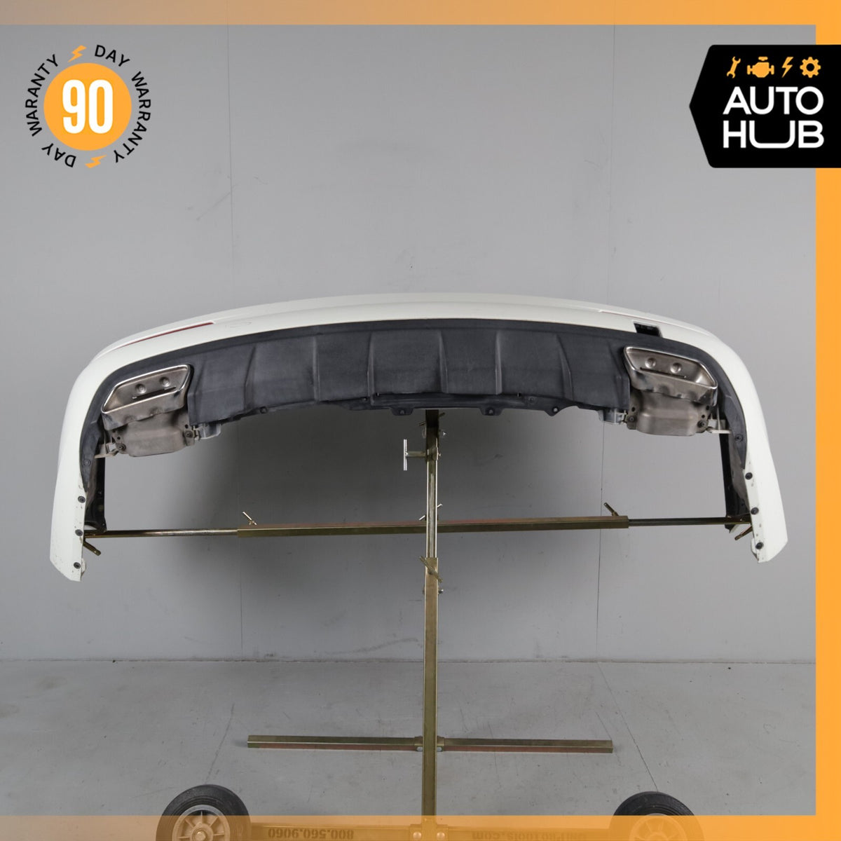 11-13 Mercedes W251 R350 Base Rear Bumper Cover Assembly w/ Tips OEM - photo 9