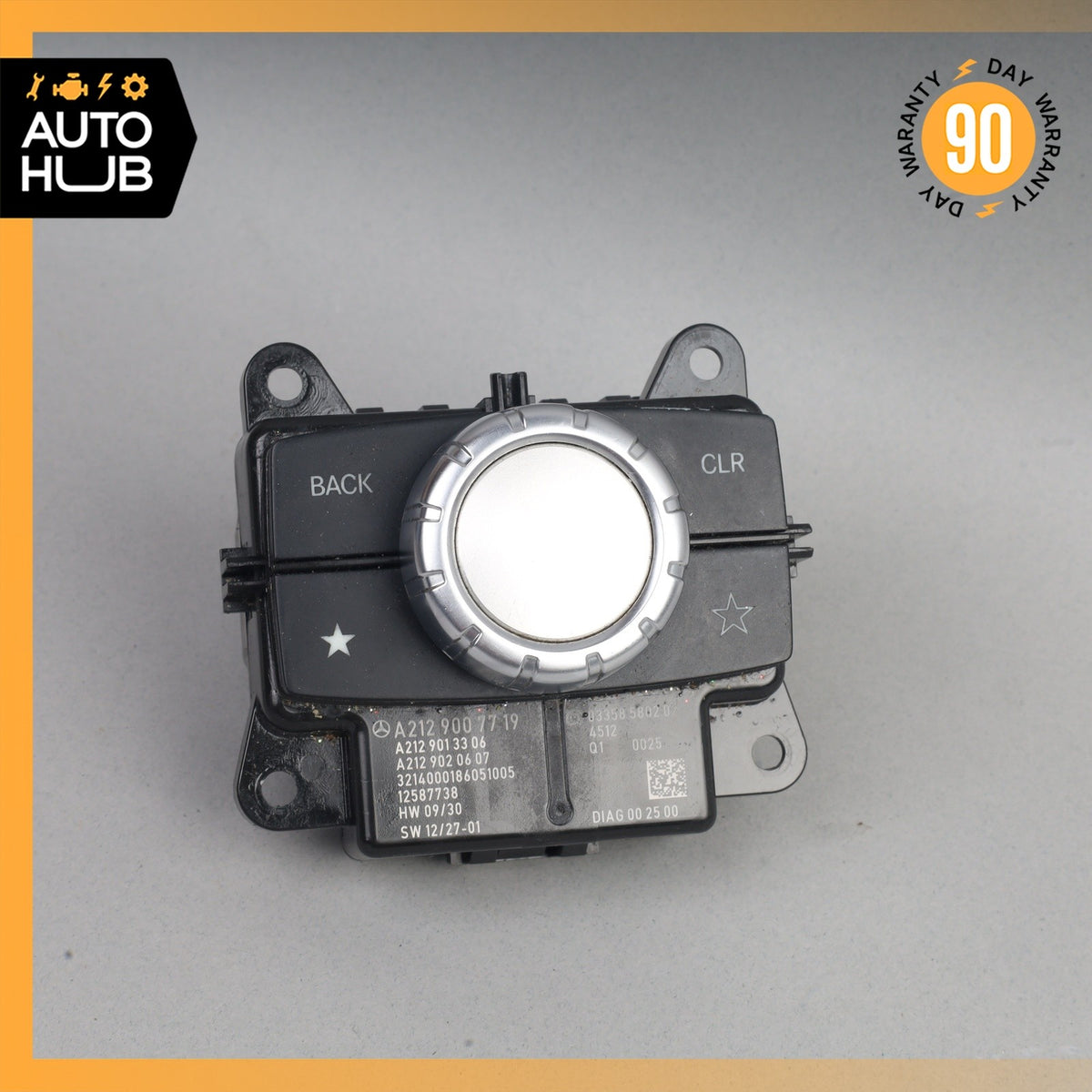 14-17 Mercedes W207 E400 E550 Console Head Unit Controller Knob Multi Switch OEM - photo 17