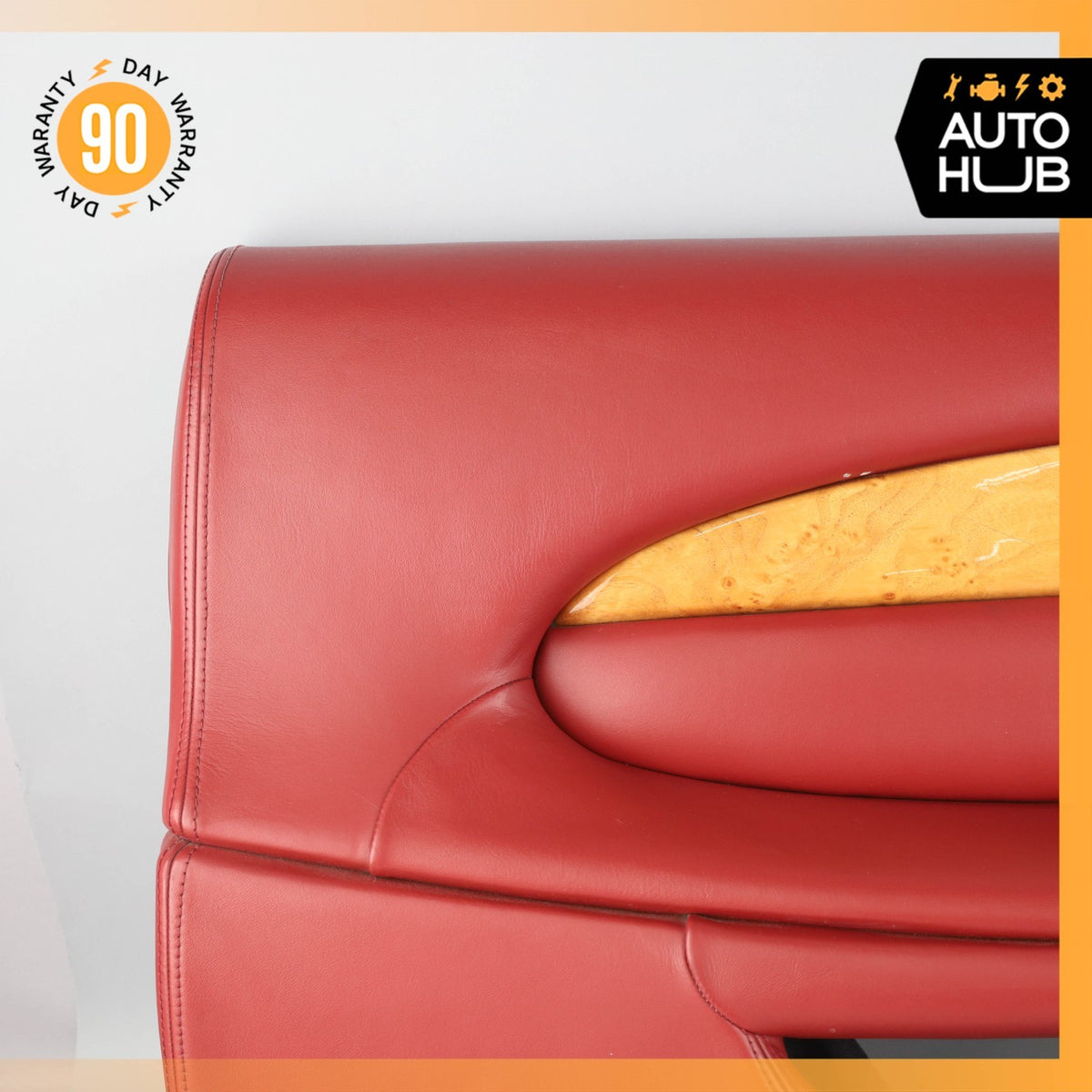 00-04 Aston Martin DB7 Vantage Front Left Driver Side Door Panel Red OEM 35k - photo 4