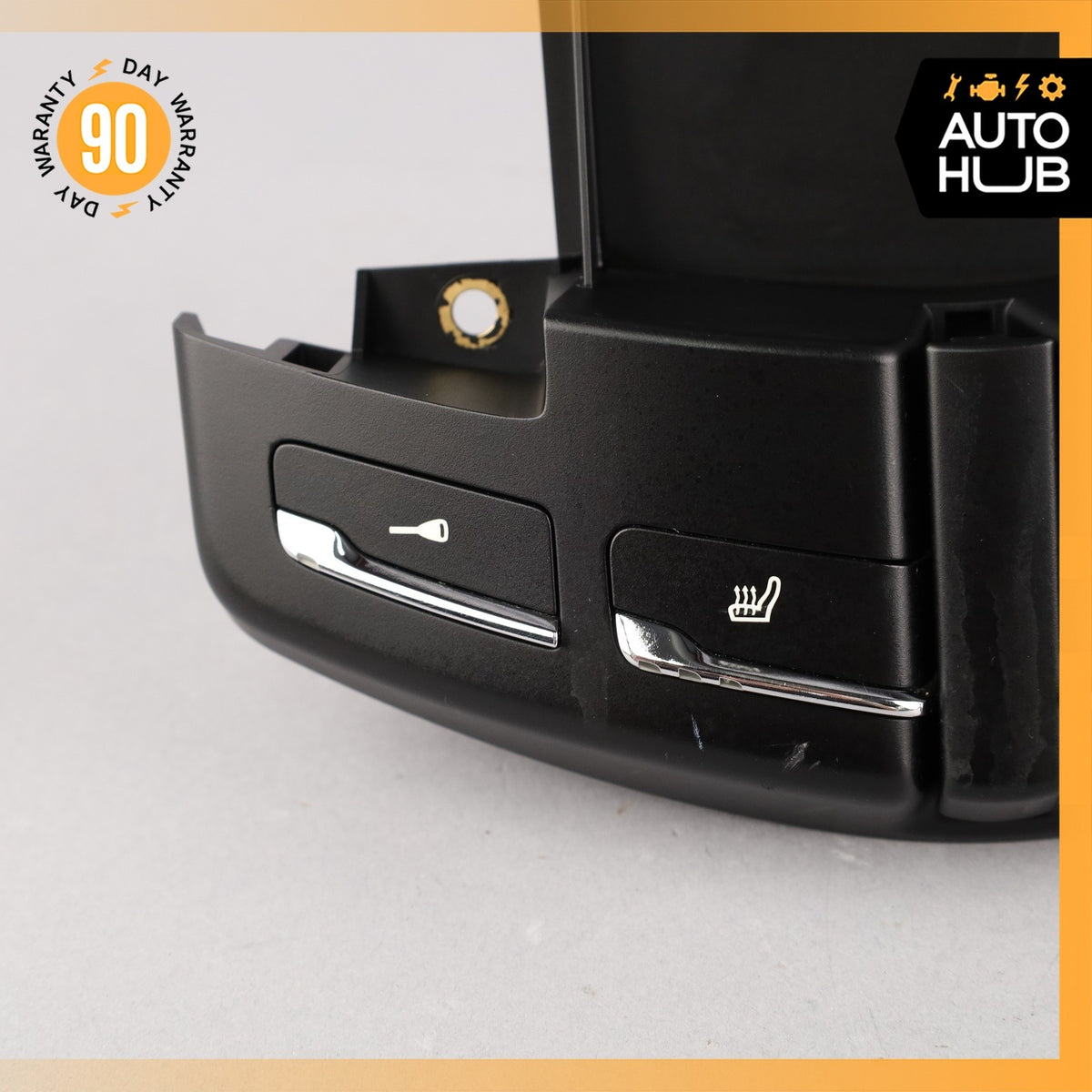 11-14 Porsche Cayenne 958 Rear Seat Heat Lock Switch Control Panel OEM - photo 3