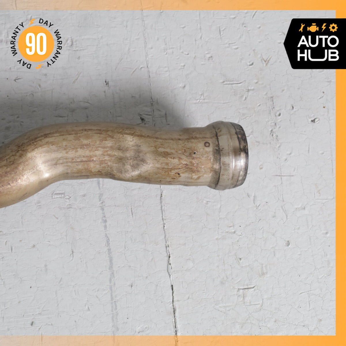 12-14 Mercedes W204 C250 M271 1.8L Center Medium Exhaust Pipe 2124910001 OEM 84k - photo 13