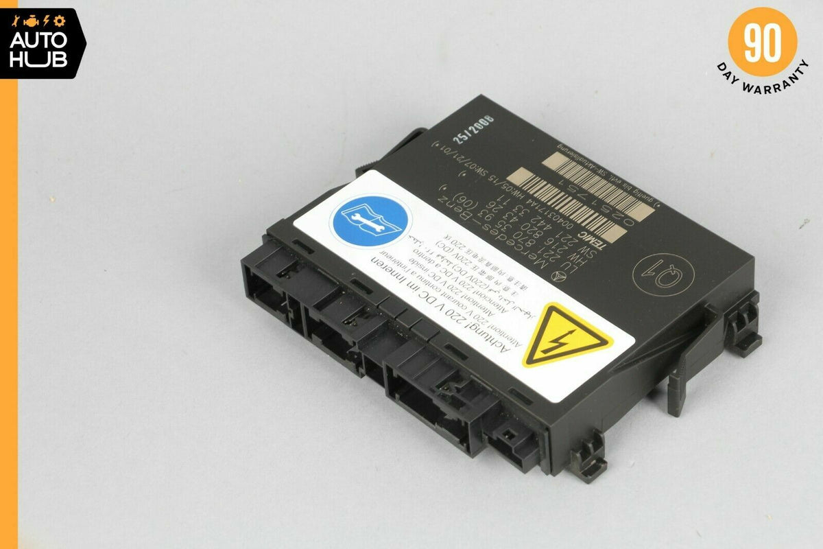 07-10 Mercedes W216 CL63 S63 AMG Front Left or Right Seat Contour Control Module - photo 3